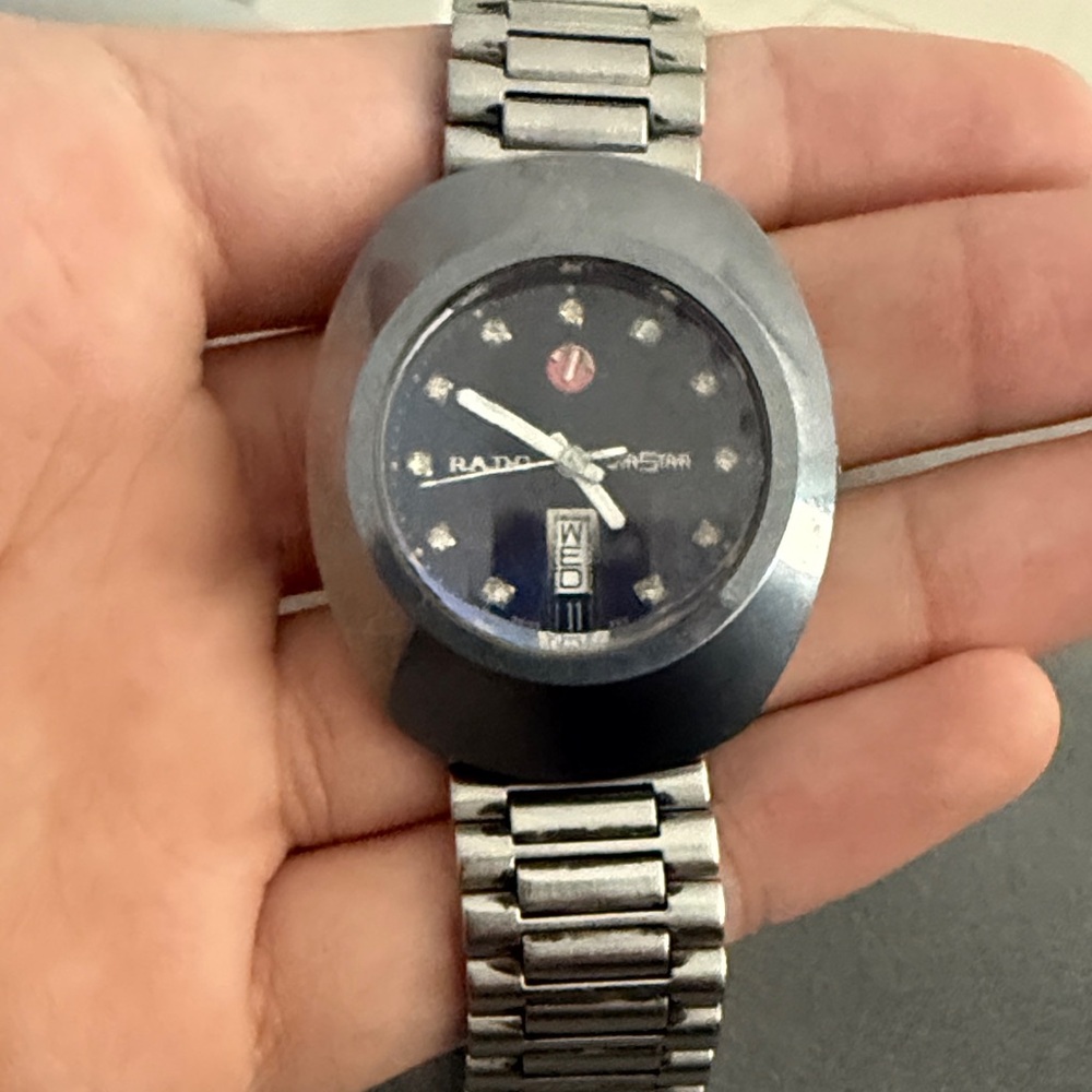 Rado Black Silver Smartwatch